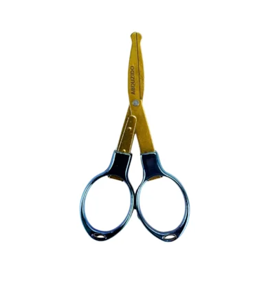 Tesoura Abduzido Flip Metal s/ Ponta - Blue/Gold