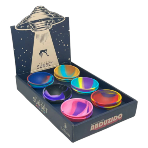Cuia de Silicone ABDZ Sunset (Display c/ 12 unidades)