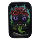 Bandeja De Metal RAW Média Black Monster