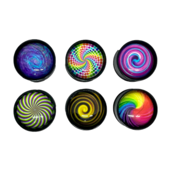 Dichavador Metal 3 partes Psicodélico TX001