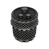 Dichavador Metal 4 partes Caveira/Erva TX0027 - TX0028