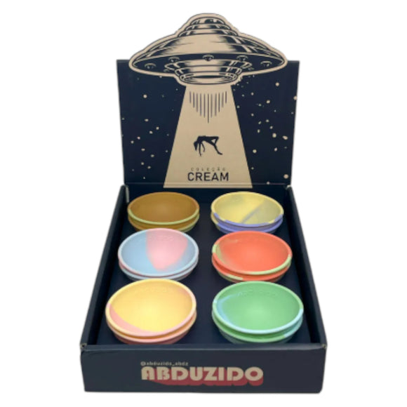 Cuia de Silicone ABDZ Cream (Display c/ 12 unidades)