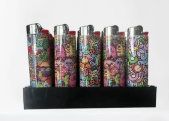 Isqueiro Bic Maxi Fashion - Caixa c/ 50 unidades