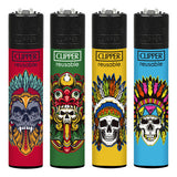 Isqueiro Clipper Maxi Dark Heaven 3 (Display c/ 24un)