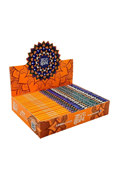 Seda de Papel Guru Spirit Longa Large - Display c/ 20 unidades