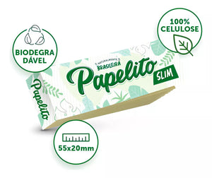 Piteira De Papel Papelito Slim (Unidade)