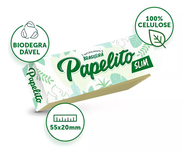 Piteira De Papel Papelito Slim (Unidade)