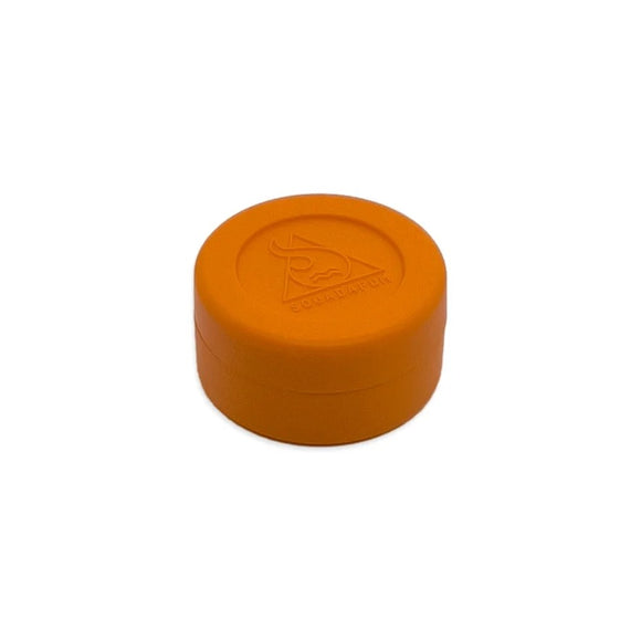 Container de Silicone Médio Squadafum 10ml - Laranja