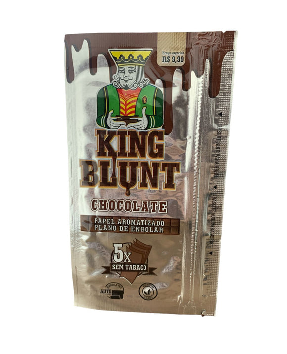 Blunt King Blunt Chocolate (Unidade c/ 5 folhas)
