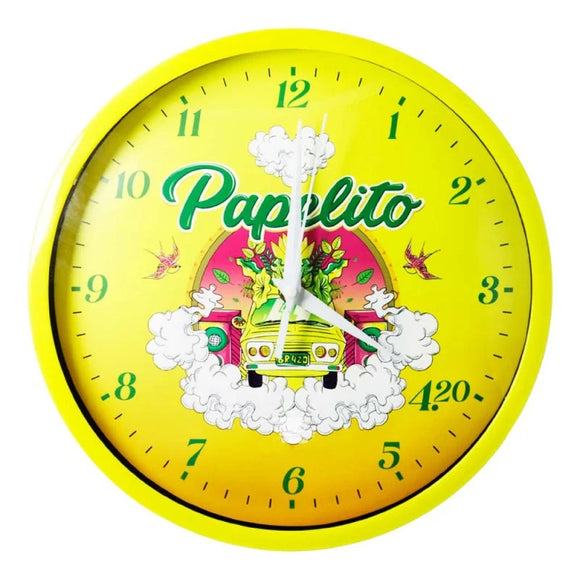Relógio de Parede Papelito 4:20