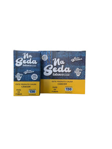 Tabaco Na Seda Enrolado na Seda Branca c/ Filtro (Display c/ 10 maços)