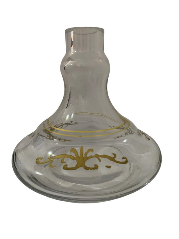 Vaso de Vidro p/ Narguilé 14cm HY0010