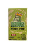 King Herbal Wrap Maçã Verde- Display com 25 unid.