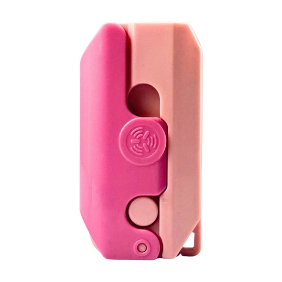 Isqueiro Maçarico Booster Flip Flop Rosa/Rosa