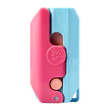 Isqueiro Maçarico Booster Flip Flop Rosa/Azul