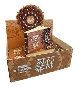 Piteira de Papel Guru Spirit X-Large Papel Vergê - Display c/ 20 unidades