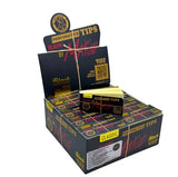 Piteira Raw Black Wide Tips By Matuê - Display com 50
