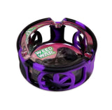 Cinzeiro De Vidro C/ Silicone Weed War SORTIDO