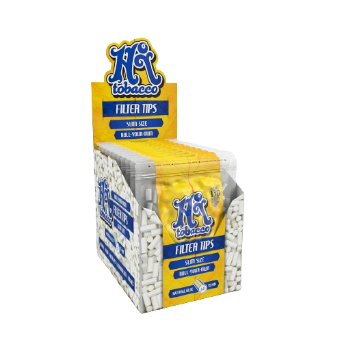 Filtro P/ Cigarro HI Tobacco Slim 6x15 MM (display c/ 10 bags)
