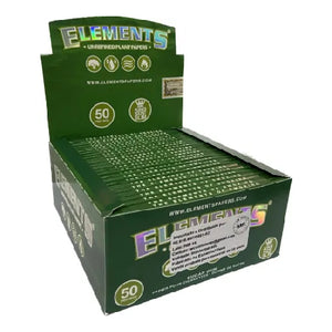 Seda Elements Green King Size Slim - Display com 50un