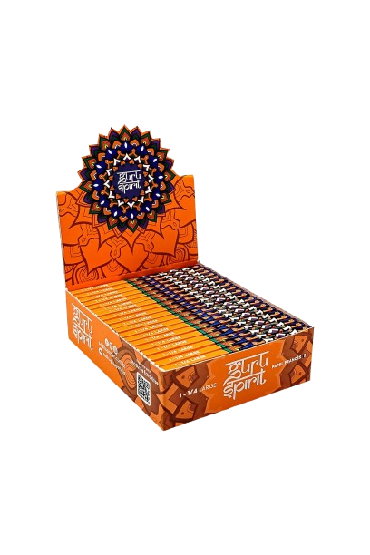 Seda de Papel Guru Spirit 1 1/4 Large - Display c/ 20 unidades
