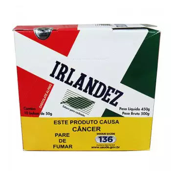 Tabaco Para Cachimbo Irlandez Chocolate Alpino 45g - Display c/ 10 unid