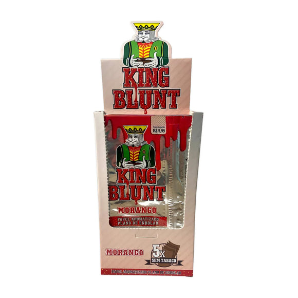 Blunt King Blunt Morango - Display c/ 25un