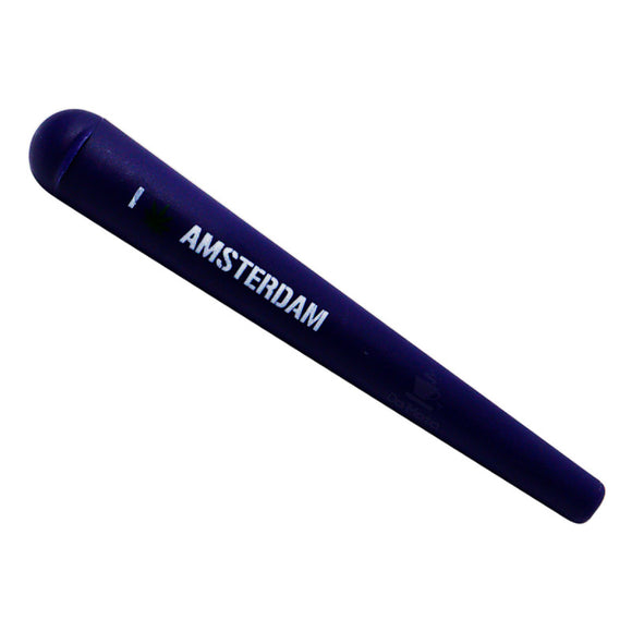 Tubo Porta Cigarro de Plástico - Azul Escuro