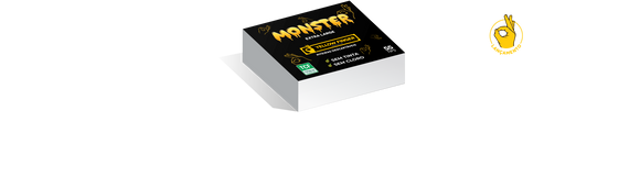 Piteira De Papel Yellow Finger Extra Large Monster (Unidade)