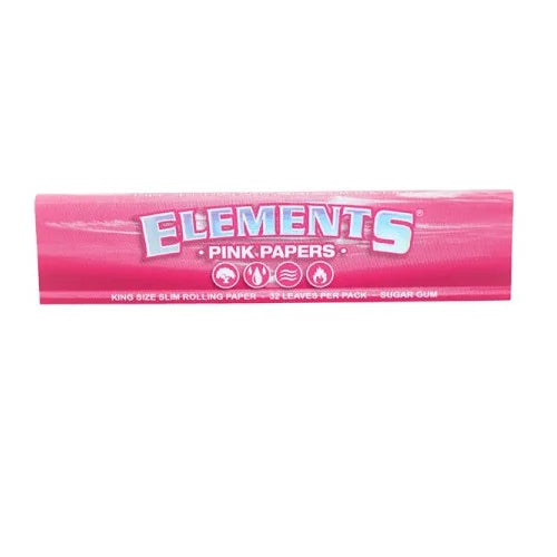 Seda Elements Pink King Size Slim (Unidade)