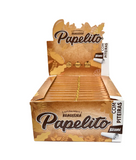 Seda Papelito King Size Brown c/ Piteira - Display c/ 24 unid