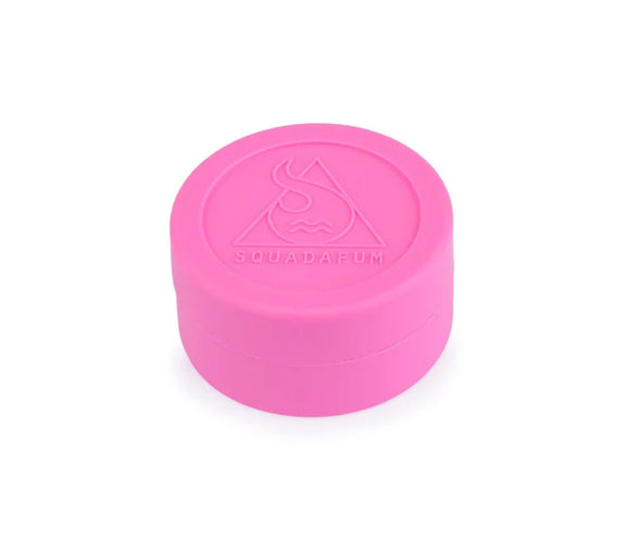 Container de Silicone Grande c/ Divisória Squadafum - Rosa Claro