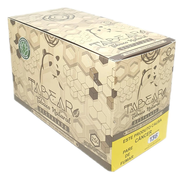 Tabaco Para Cigarro Tabear Virginia Gold 25g - Display c/ 10 bags