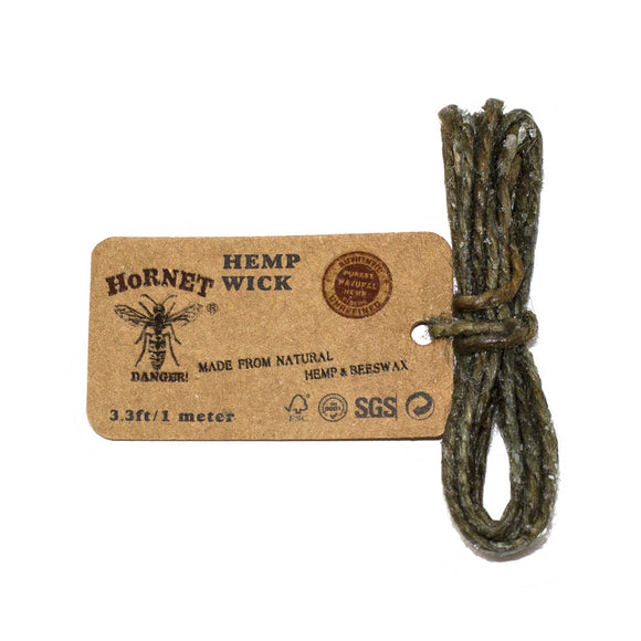 Cordão de Cânhamo Orgânico Wick Hornet (Unidade)