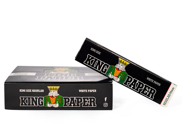 Seda King Paper White King Size - Caixa com 20