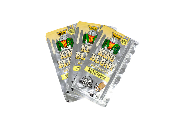 Blunt King Blunt Baunilha (Unidade c/ 5 folhas)