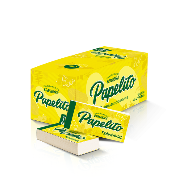 Caixa De Piteira De Papel Papelito Tradicional (Cx c/ 25un)