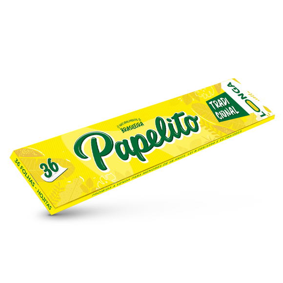 Seda Papelito Tradicional King Size Longa - Unidade