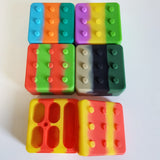 Container de Silicone Lego c/ 5 Divisórias Moon - CORES SORTIDAS