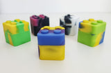 Container de Silicone Lego Mini Moon 3ml – Verde/Amarelo