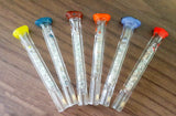 Piteira de Vidro c/ Bocal Colorido (Unidade)