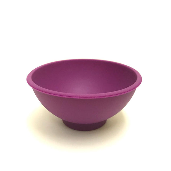 Cuia De Silicone Dark Psy Fractal - Roxo