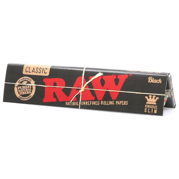 Seda Raw Classic Black King Size Slim -  Unidade