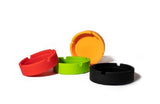 Cinzeiro Redondo de Silicone – Vermelho