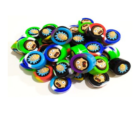 Container de Silicone Rick and Morty 5ml (Sortido)