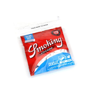 Filtro P/ Cigarro Smoking Slim 6mm (Unidade com 120)