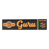 Seda de Papel Guru Black Large King Size - Display c/ 50un