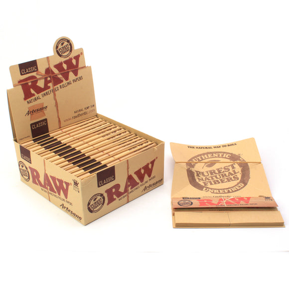Seda Raw Artesano King Size - Display com 15