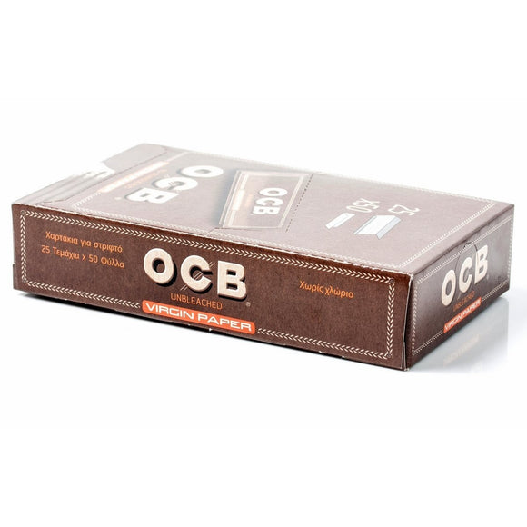 Seda Ocb Unbleached 1 1/4 - Display com 25un