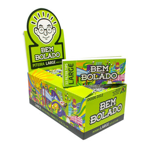 Caixa De Piteira De Papel Bem Bolado Large (Cx c/ 24un)